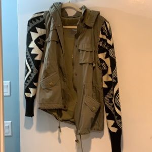 Medium olive spring jacket